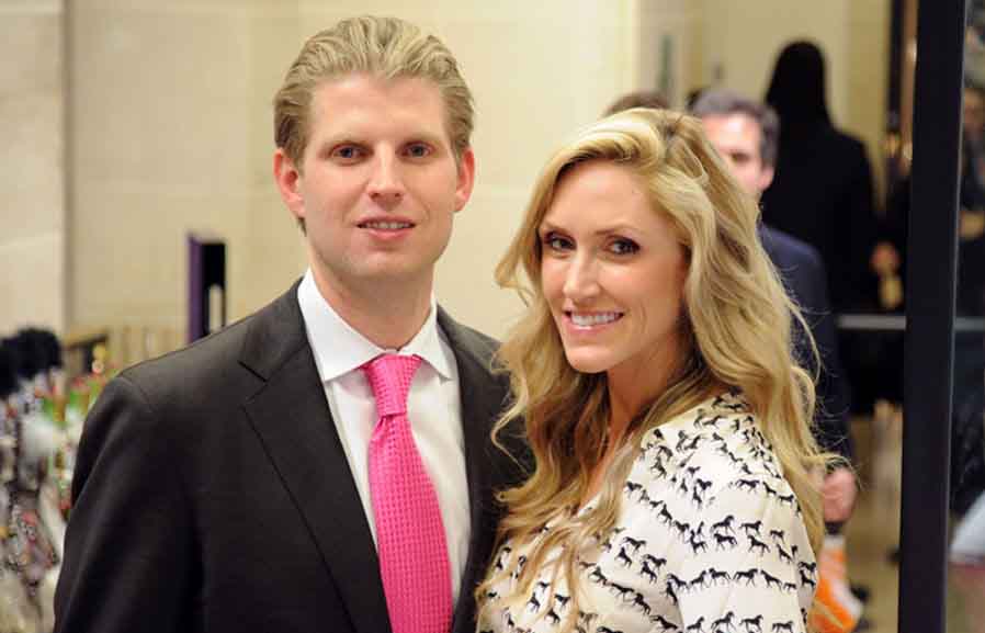 Eric Trump and Lara Yunaska photos