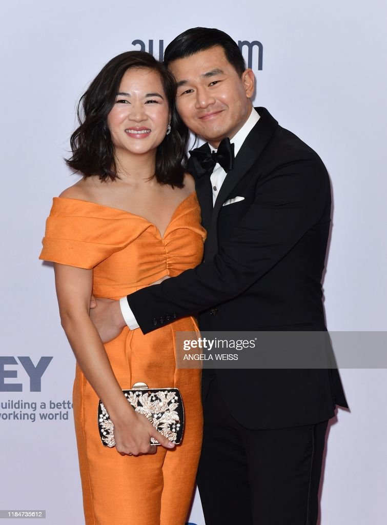 Hannah Pham with her husband