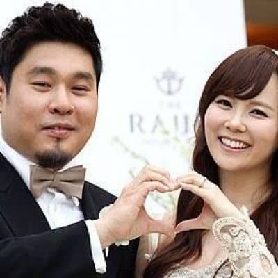 Raymon Kim and his wife Kim Ji Woo
